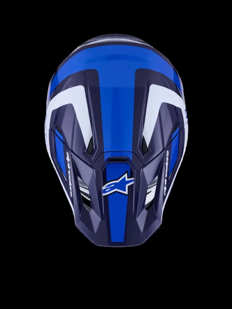 ALPINESTARS(MX) - HELMET SM7 RISE BLUE/WHITE XS - 01109069