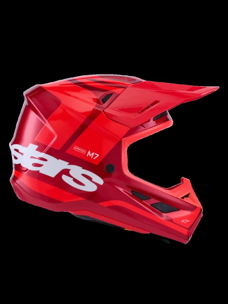 ALPINESTARS(MX) - HELMET SM7 CORE RED-GLOSS 2X - 01109080