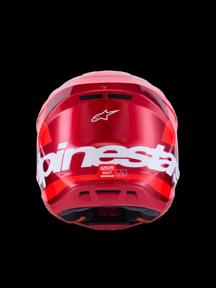 ALPINESTARS(MX) - HELMET SM7 CORE RED-GLOSS L - 01109078