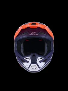 ALPINESTARS(MX) - HELMET SM7 CORE ORAN/BLUE L - 01109084