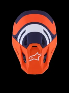 ALPINESTARS(MX) - HELMET SM7 CORE ORAN/BLUE L - 01109084