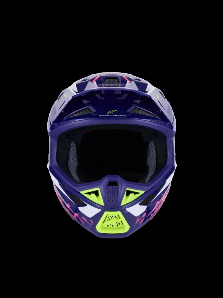 ALPINESTARS(MX) - HELMET SM7 DEED PURPLE/PINK XS - 01109111