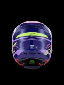 ALPINESTARS(MX) - HELMET SM7 DEED PURPLE/PINK XS - 01109111
