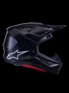 ALPINESTARS(MX) - HELMET SM7 BLACK-GLOSS XS - 01109129