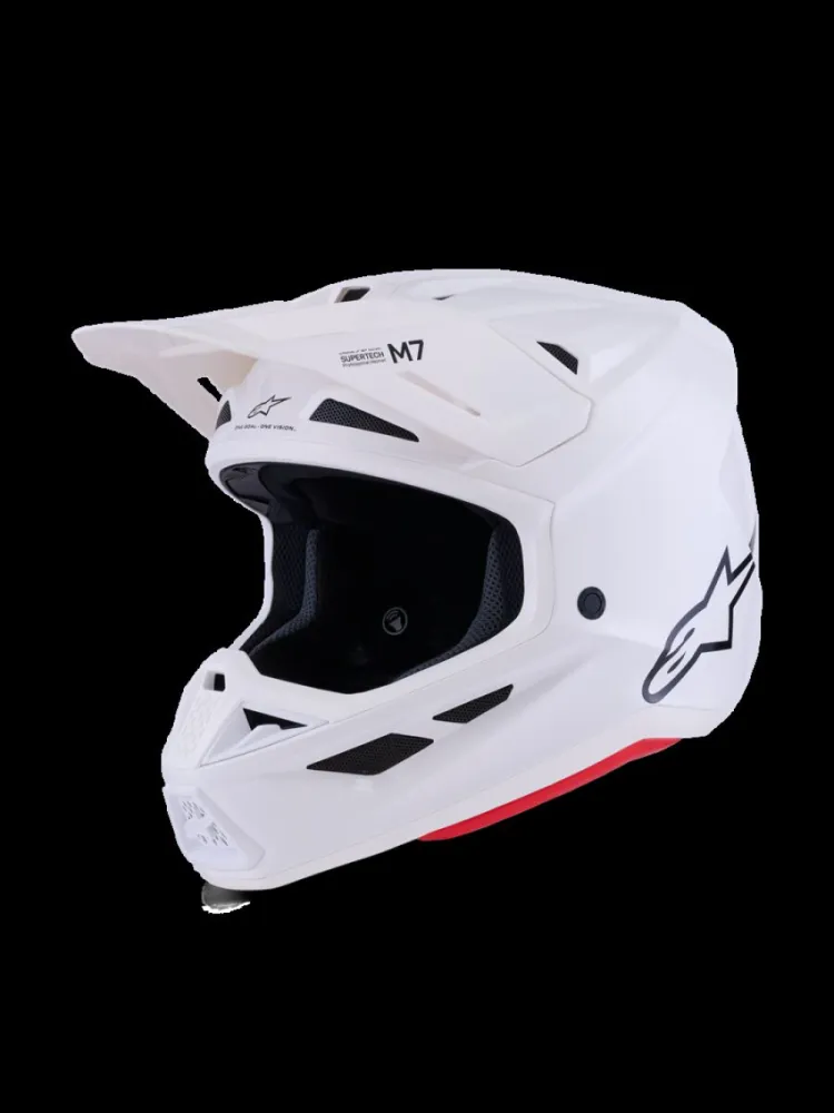 ALPINESTARS(MX) - HELMET SM7 WHITE-GLOSS XS - 01109135