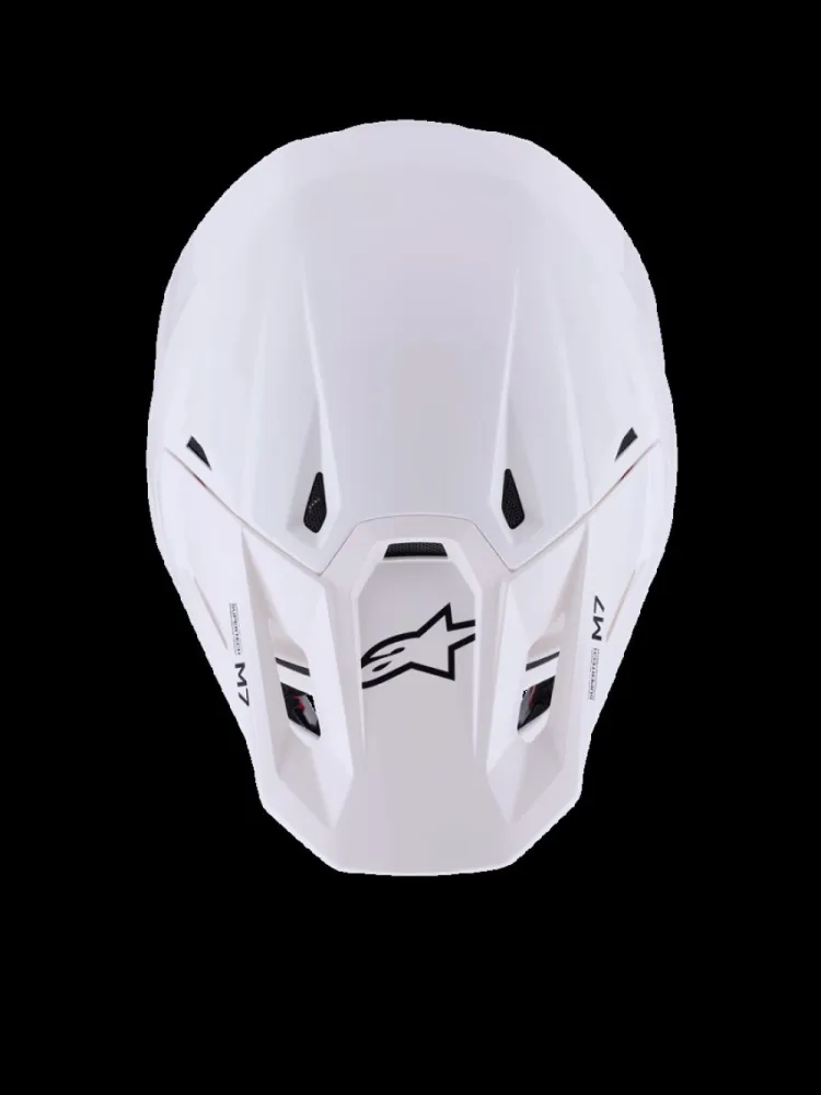 ALPINESTARS(MX) - HELMET SM7 WHITE-GLOSS S - 01109136