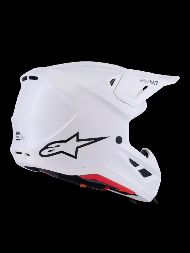ALPINESTARS(MX) - HELMET SM7 WHITE-GLOSS S - 01109136