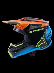 ALPINESTARS(MX) - HELMET SM3 FRAY BLK/OR/YL XS - 01109141