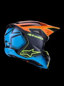 ALPINESTARS(MX) - HELMET SM3 FRAY BLK/OR/YL XS - 01109141
