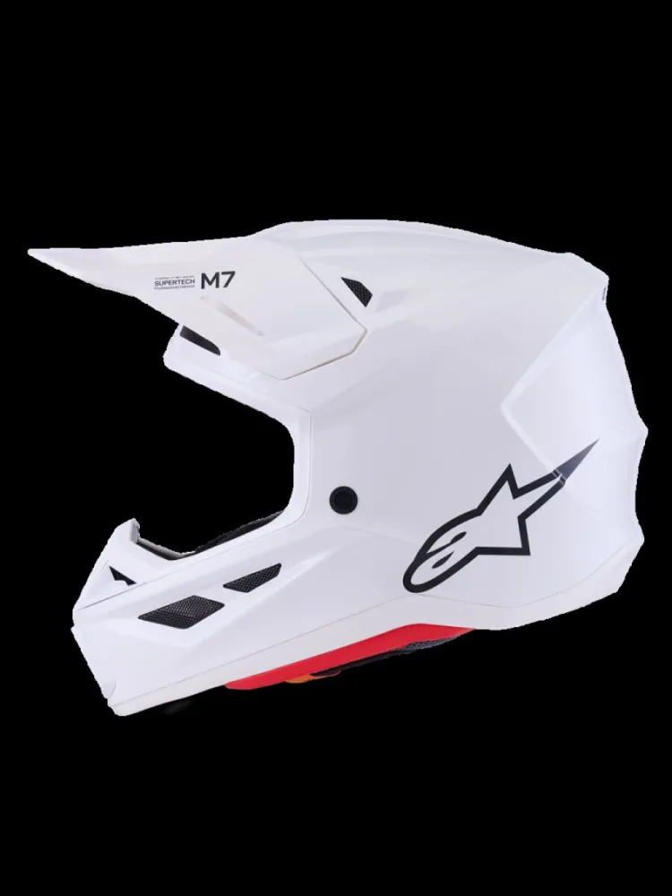 ALPINESTARS(MX) - HELMET SM7 WHITE-GLOSS 2X - 01109140