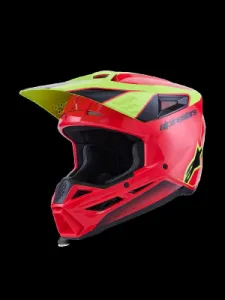 ALPINESTARS(MX) - HELMET SM3 FRAY RED/YL/BLK 2X - 01109152