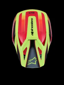 ALPINESTARS(MX) - HELMET SM3 FRAY RED/YL/BLK 2X - 01109152