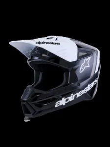 ALPINESTARS(MX) - HELMET SM3 RADIUM BLK/WH/GY S - 01109154