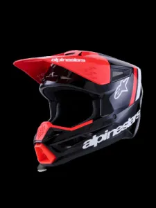 ALPINESTARS(MX) - HELMET SM3 RADIUM BLK/RED/WH X - 01109159