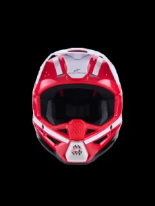 ALPINESTARS(MX) - HELMET SM3 HEAT RED/WH/BLK XS - 01109183