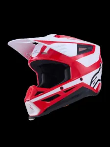 ALPINESTARS(MX) - HELMET SM3 HEAT RED/WH/BLK M - 01109185