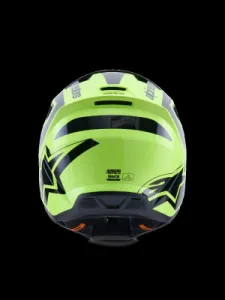 ALPINESTARS(MX) - HELMET SM3 HEAT YEL/BLACK XS - 01109189