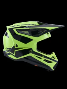 ALPINESTARS(MX) - HELMET SM3 HEAT YEL/BLACK XS - 01109189