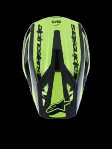 ALPINESTARS(MX) - HELMET SM3 HEAT YEL/BLACK XS - 01109189