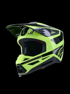 ALPINESTARS(MX) - HELMET SM3 HEAT YEL/BLACK 2X - 01109194