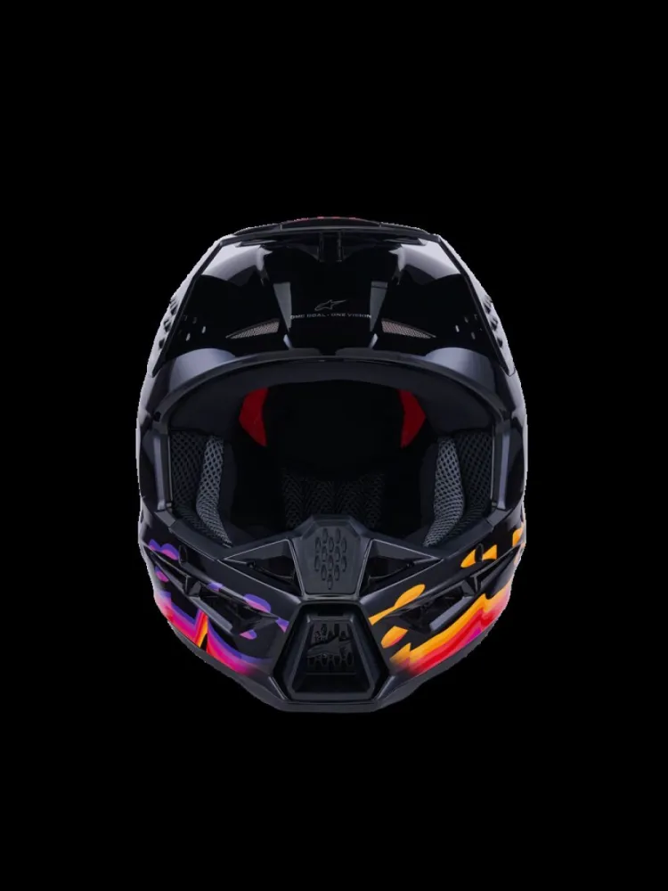 ALPINESTARS(MX) - HELMET SM3 FORCE BLACK-GLOSS S - 01109196