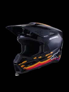 ALPINESTARS(MX) - HELMET SM3 FORCE BLACK-GLOSS 2 - 01109200