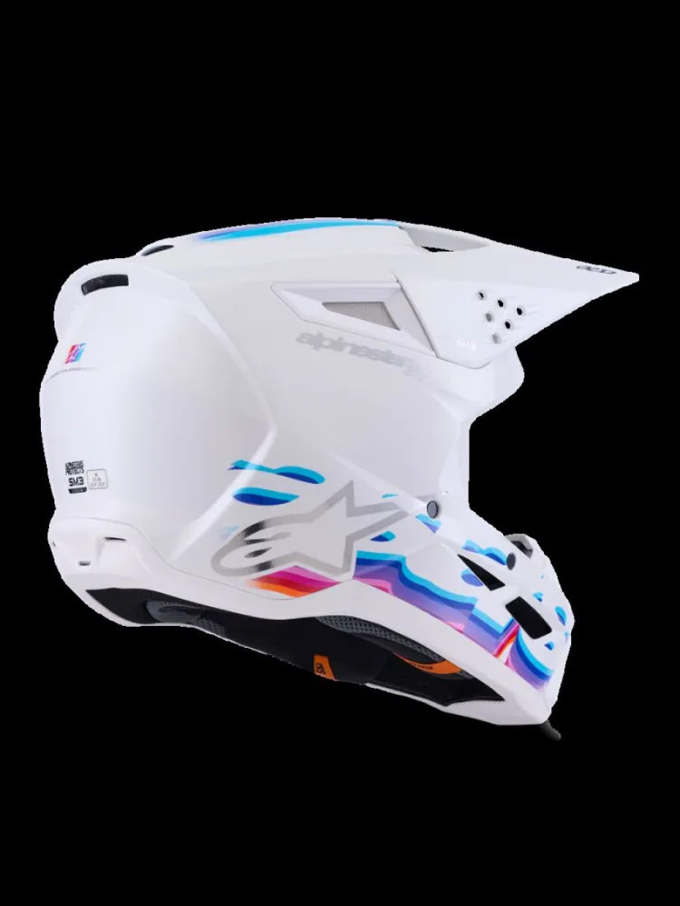 ALPINESTARS(MX) - HELMET SM3 FORCE WHITE-GLOSS X - 01109205