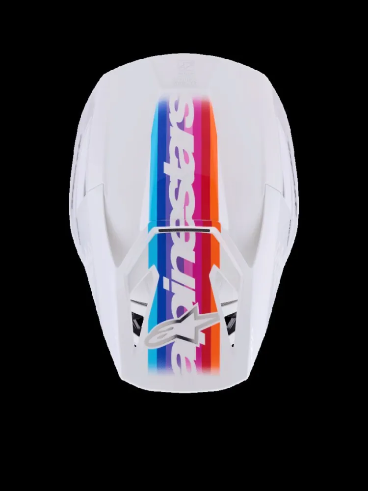 ALPINESTARS(MX) - HELMET SM3 FORCE WHITE-GLOSS X - 01109205