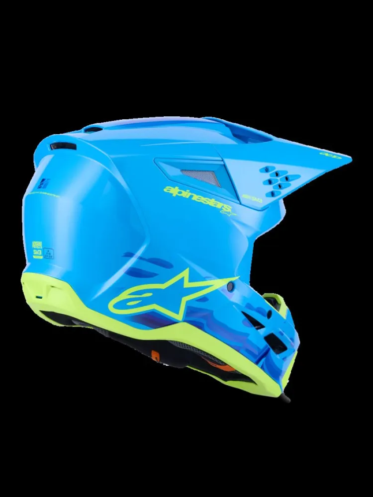 ALPINESTARS(MX) - HELMET SM3 FORCE CYAN XS - 01109207