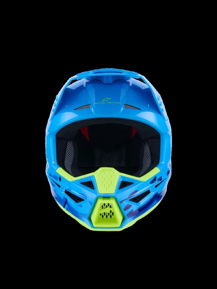ALPINESTARS(MX) - HELMET SM3 FORCE CYAN XS - 01109207