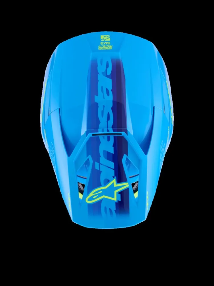 ALPINESTARS(MX) - HELMET SM3 FORCE CYAN XS - 01109207