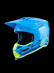 ALPINESTARS(MX) - HELMET SM3 FORCE CYAN XL - 01109211