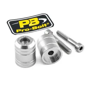 PRO BOLT - BAR END KAW 10 SILVER - 06340517