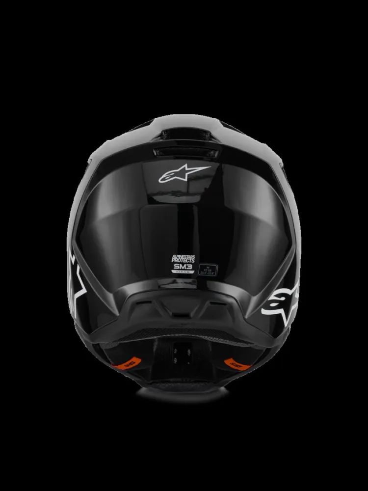 ALPINESTARS(MX) - HELMET SM3 BLACK-GLOSS M - 01109221