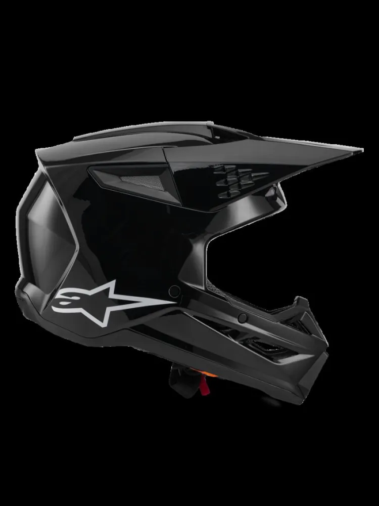 ALPINESTARS(MX) - HELMET SM3 BLACK-GLOSS M - 01109221