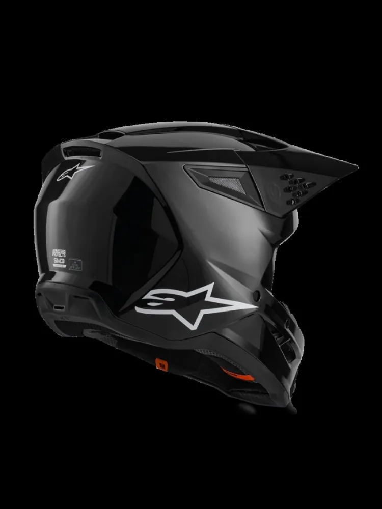 ALPINESTARS(MX) - HELMET SM3 BLACK-GLOSS L - 01109222