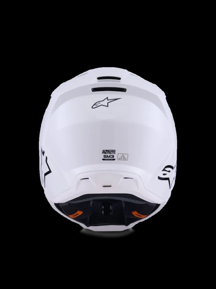 ALPINESTARS(MX) - HELMET SM3 WHITE-GLOSS S - 01109226
