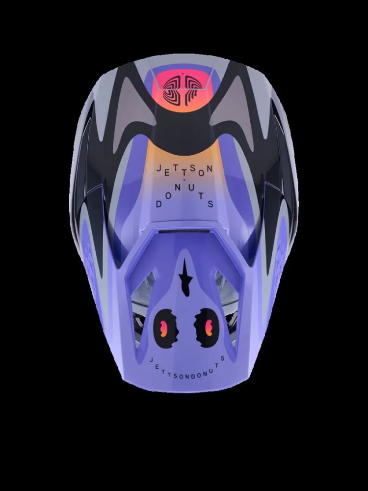 ALPINESTARS(MX) - HELMET SM3 JETTSON GRAY/PUR/BL - 01109232