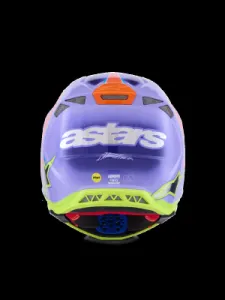 ALPINESTARS(MX) - HELMET SM10 JETT PURPLE/PINK 2 - 01109242
