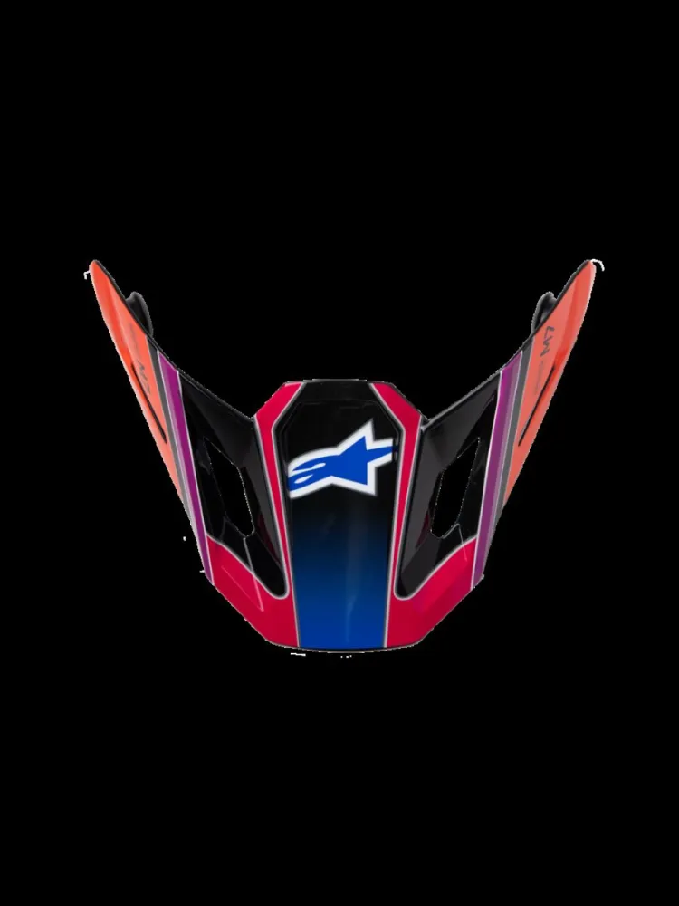 ALPINESTARS(MX) - VISOR SM7 FUSE BLU/PU/PINK - 01321879