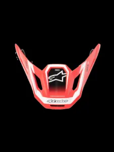 ALPINESTARS(MX) - VISOR SM7 DEED RED/BLK/WH - 01321880