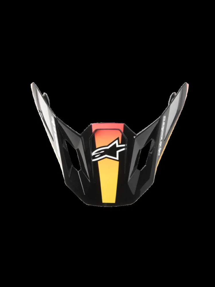 ALPINESTARS(MX) - VISOR SM7 RISE BLK/YL/PINK - 01321884