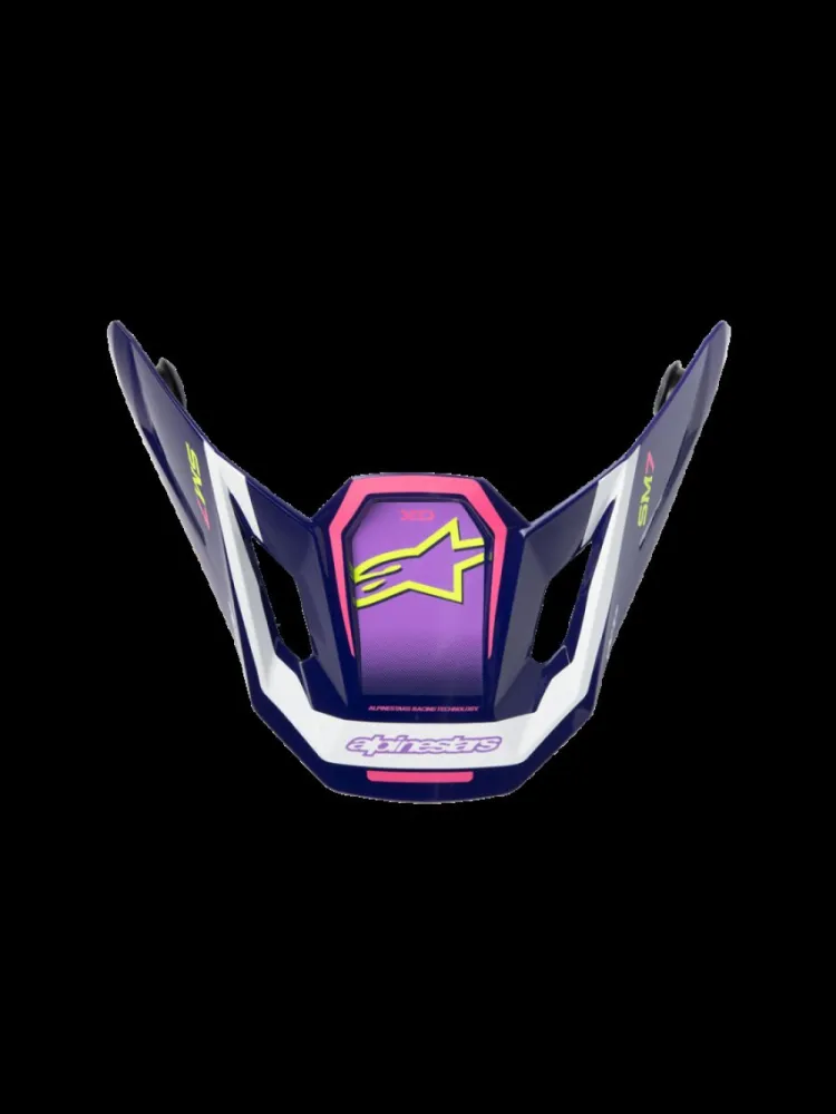 ALPINESTARS(MX) - VISOR SM7 DEED PURPLE/PINK - 01321881