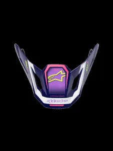 ALPINESTARS(MX) - VISOR SM7 DEED PURPLE/PINK - 01321881