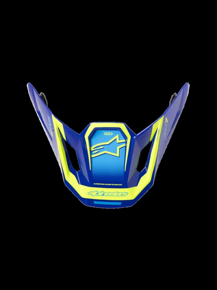 ALPINESTARS(MX) - VISOR SM7 DEED BLUE/YEL - 01321882