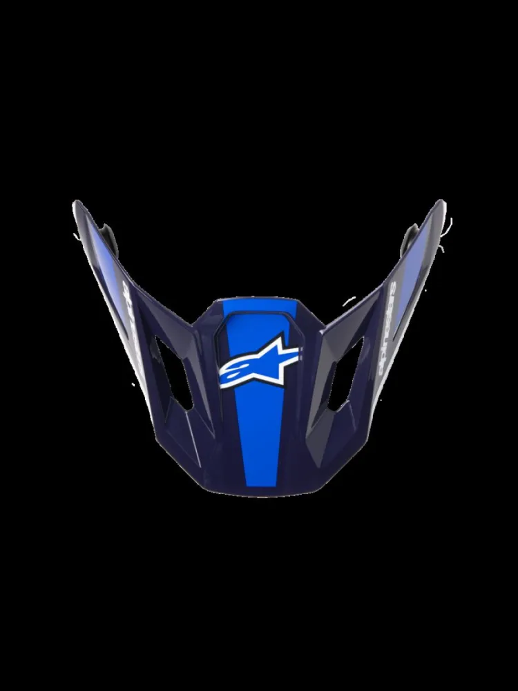 ALPINESTARS(MX) - VISOR SM7 RISE BLUE/WHITE - 01321886