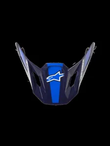 ALPINESTARS(MX) - VISOR SM7 RISE BLUE/WHITE - 01321886