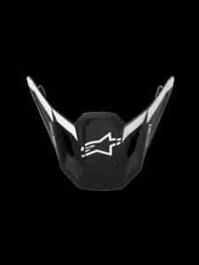 ALPINESTARS(MX) - VISOR SM7 DASHER BLK/WHT - 01321887