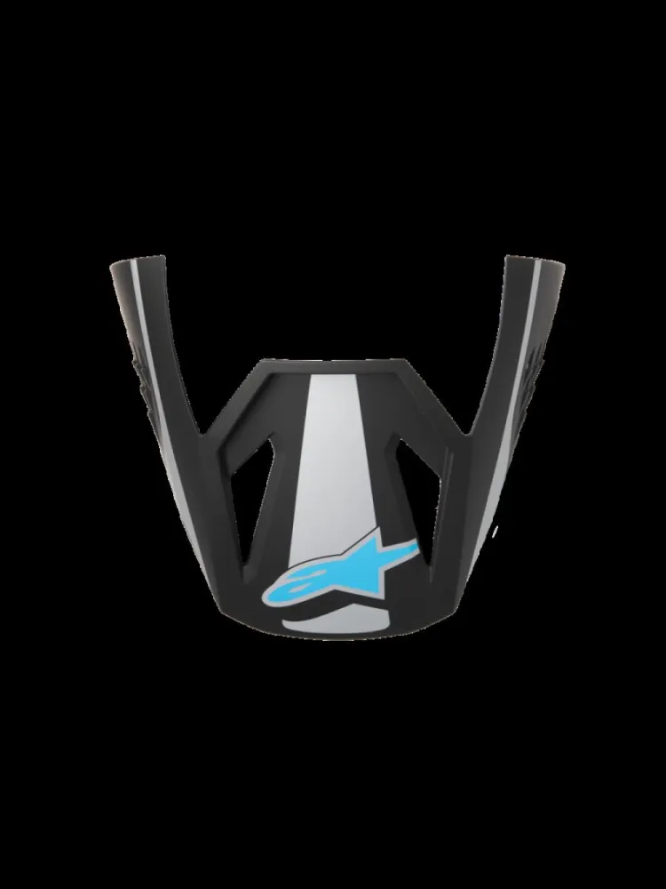 ALPINESTARS(MX) - VISOR SM3 HEAT SILV/BL/BLK - 01321893