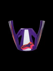 ALPINESTARS(MX) - VISOR SM3 HEAT WHT/PU/PINK - 01321894
